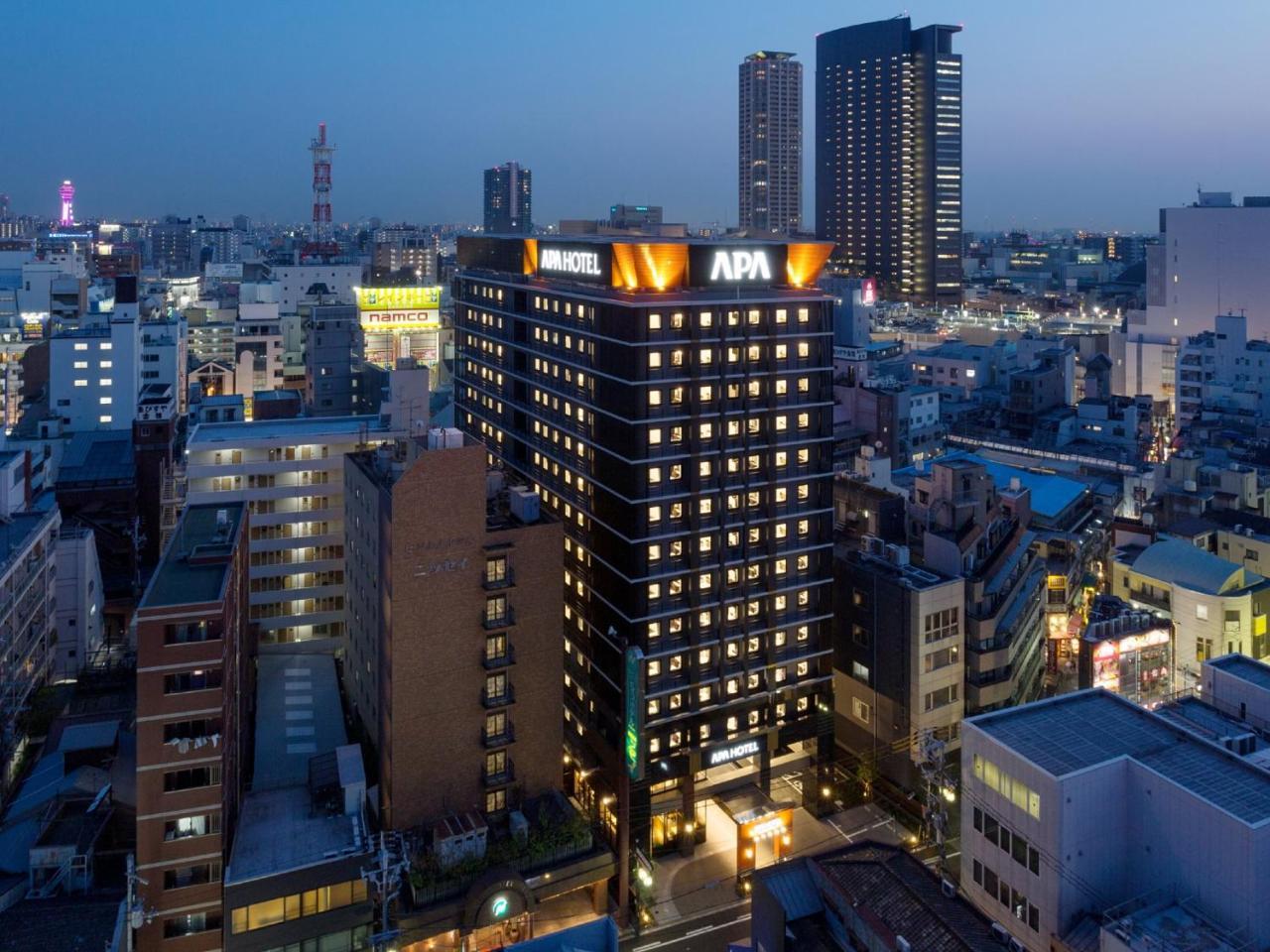 Apa Hotel Namba-Eki Higashi Osaka Buitenkant foto